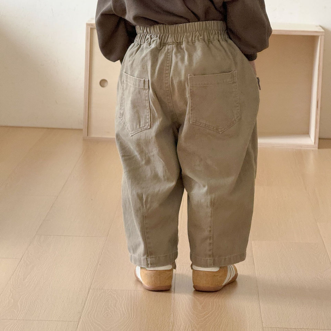 【80-150】シンプルボールロングパンツ