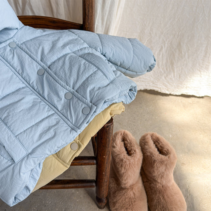 【80-130】フード付き中綿ジャケット