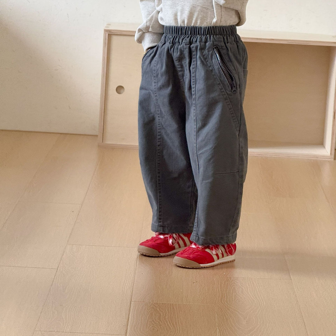 【80-150】シンプルボールロングパンツ