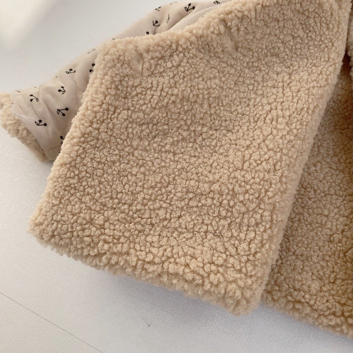 【73-100】パターンプリントフーディーアウター