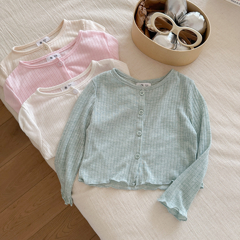 【90-140】シンプルサマーカーディガン