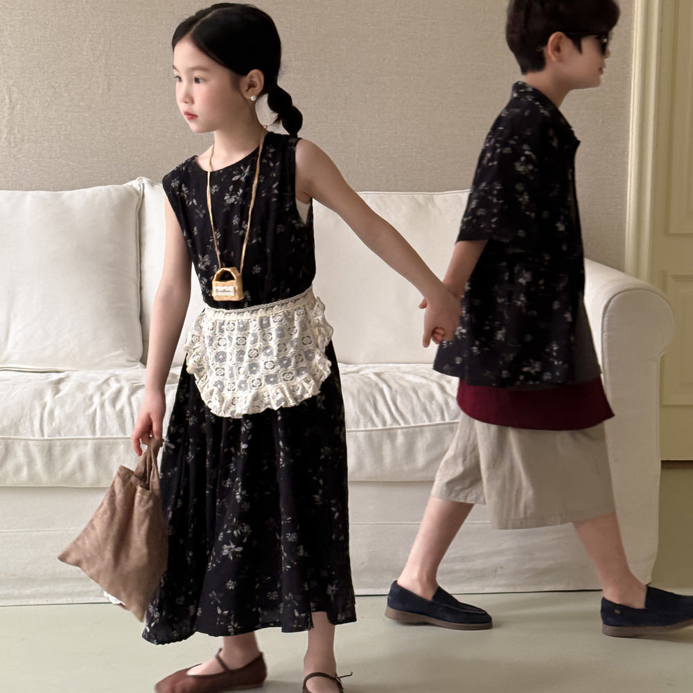 【90-150】カジュアルハーフパンツ