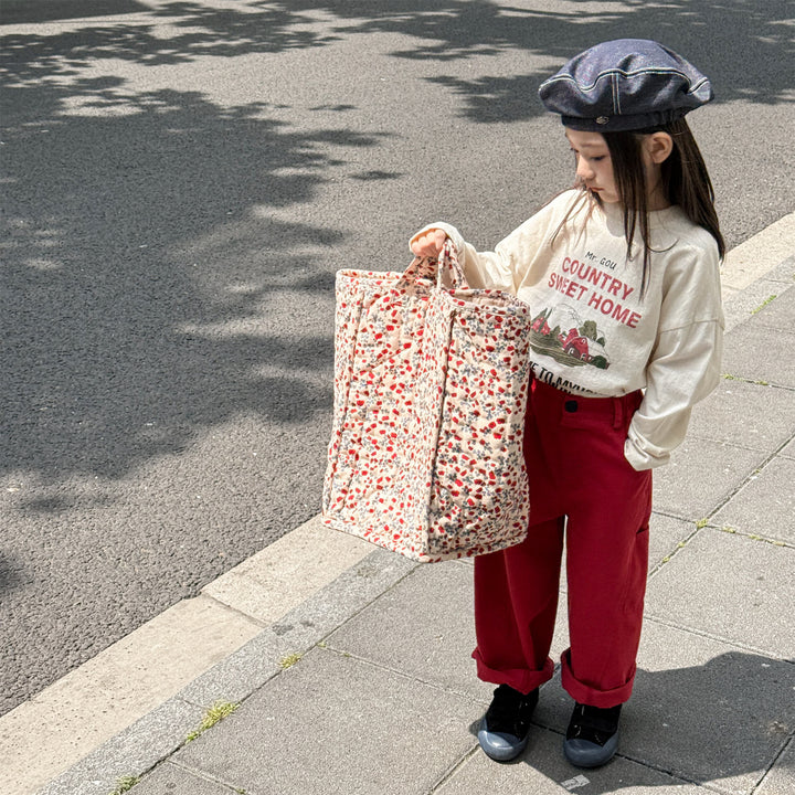 【80-130】シンプルロングパンツ