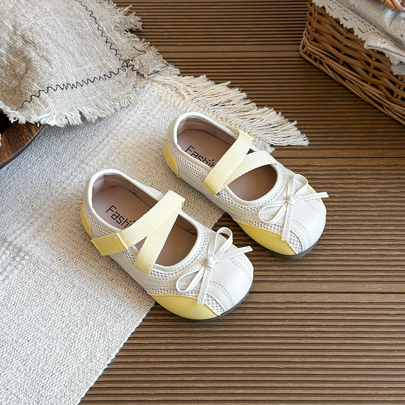 【15.0-22.0】テープデザインバレエシューズ