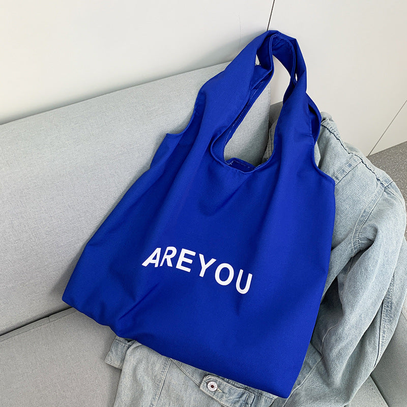 フロントロゴショルダーバッグ