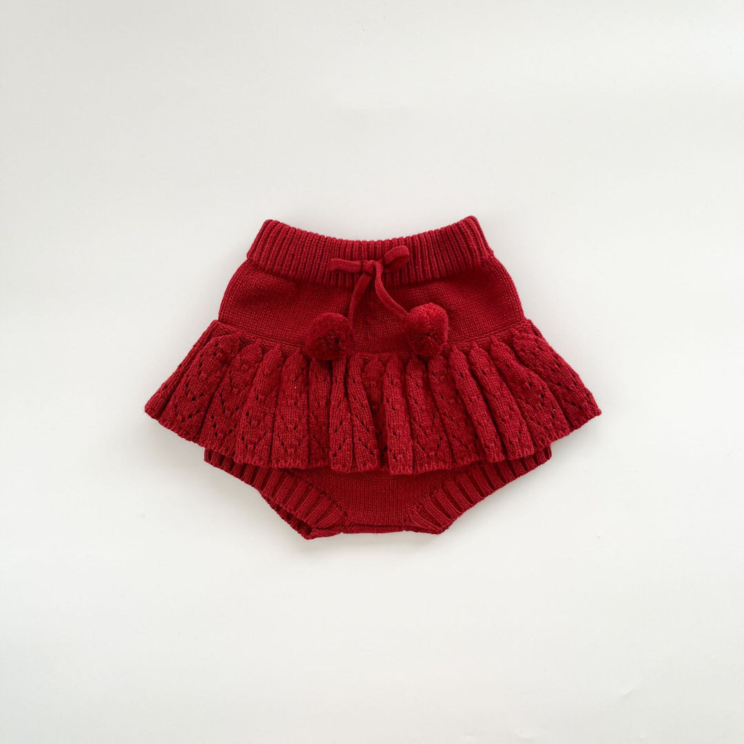 【73-100】かぎ編みフリルブルマ