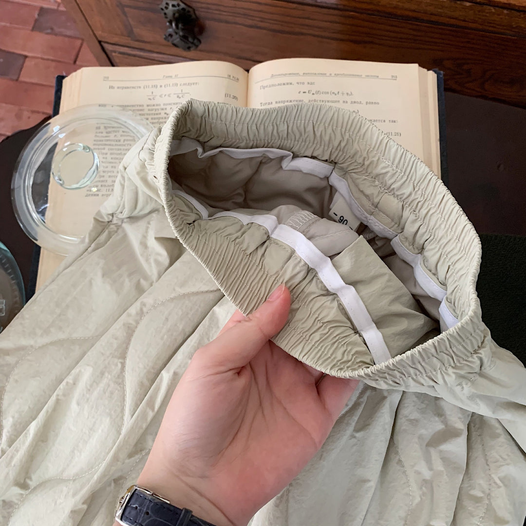 【90-140】ドロストキルティングパンツ