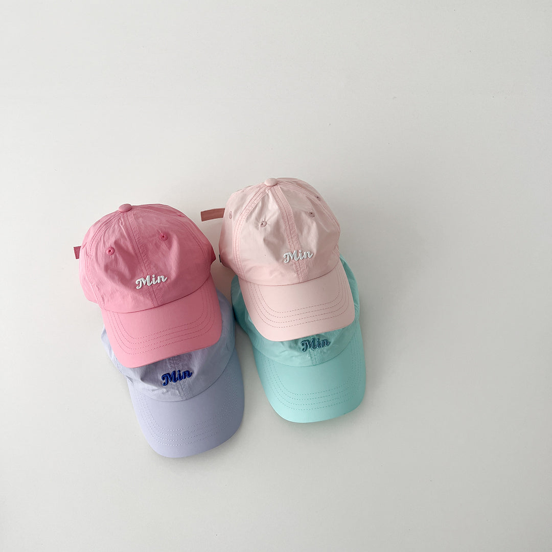 【50-53cm】Min刺繍キャップ