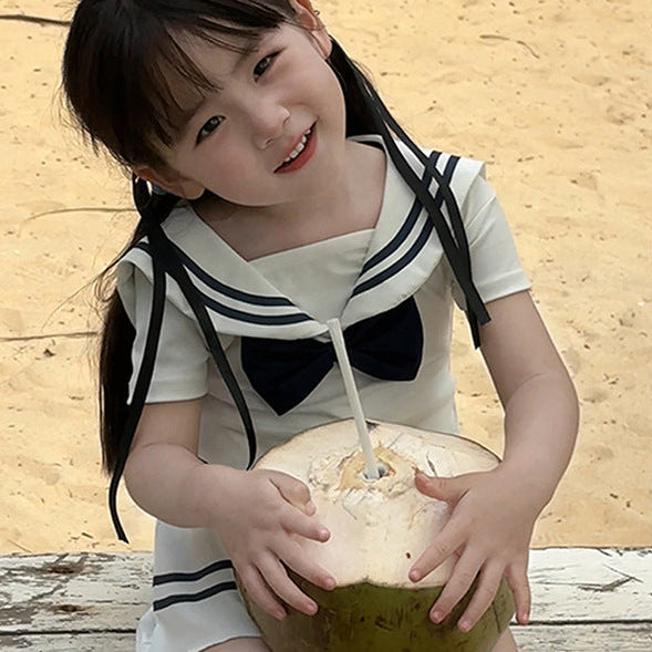 【90-140】セーラースイムウェア