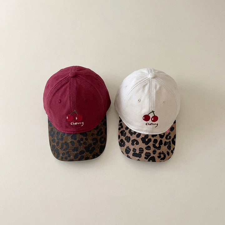 【52-54cm】レオパード柄キャップ