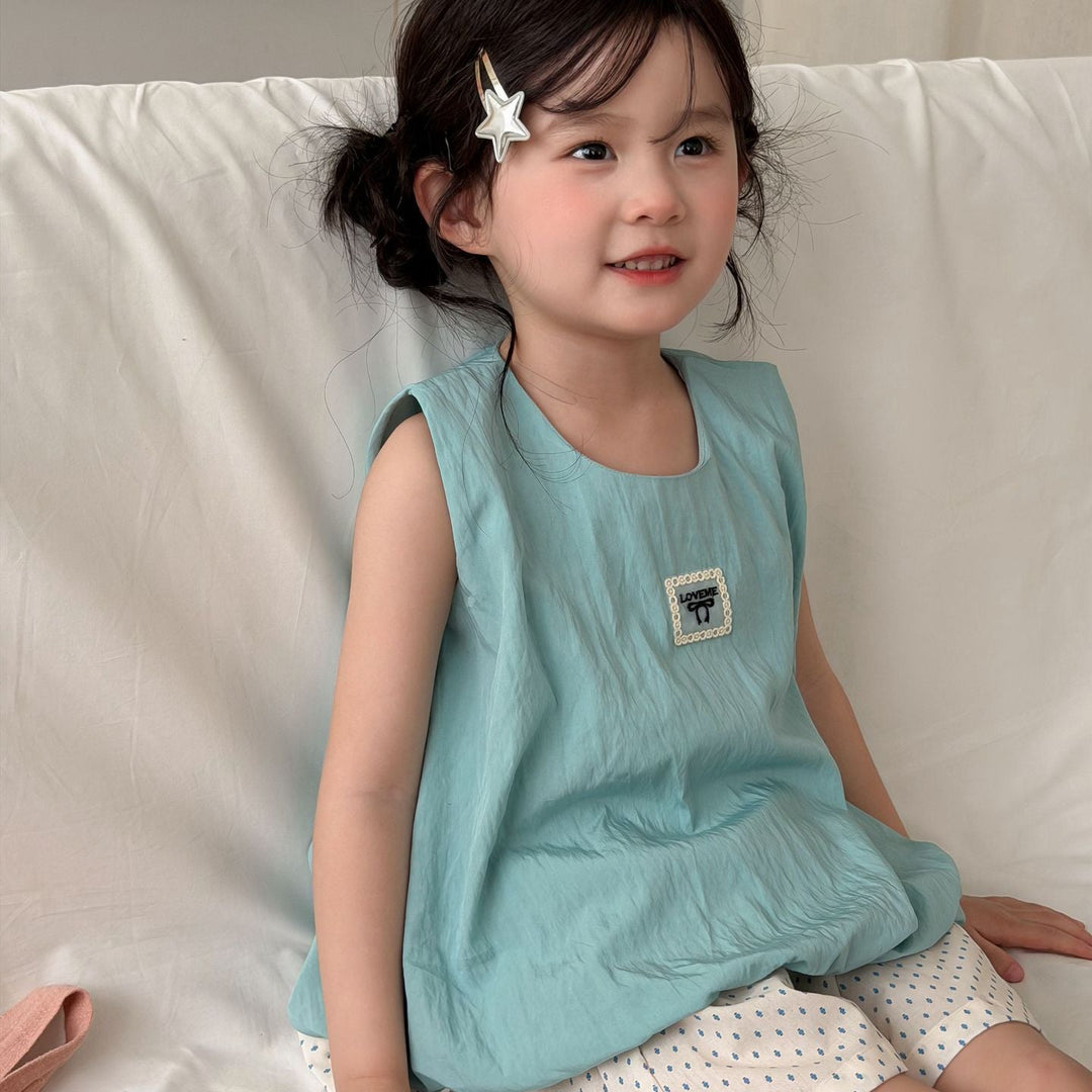 【90-140】裾バルーンノースリーブトップス