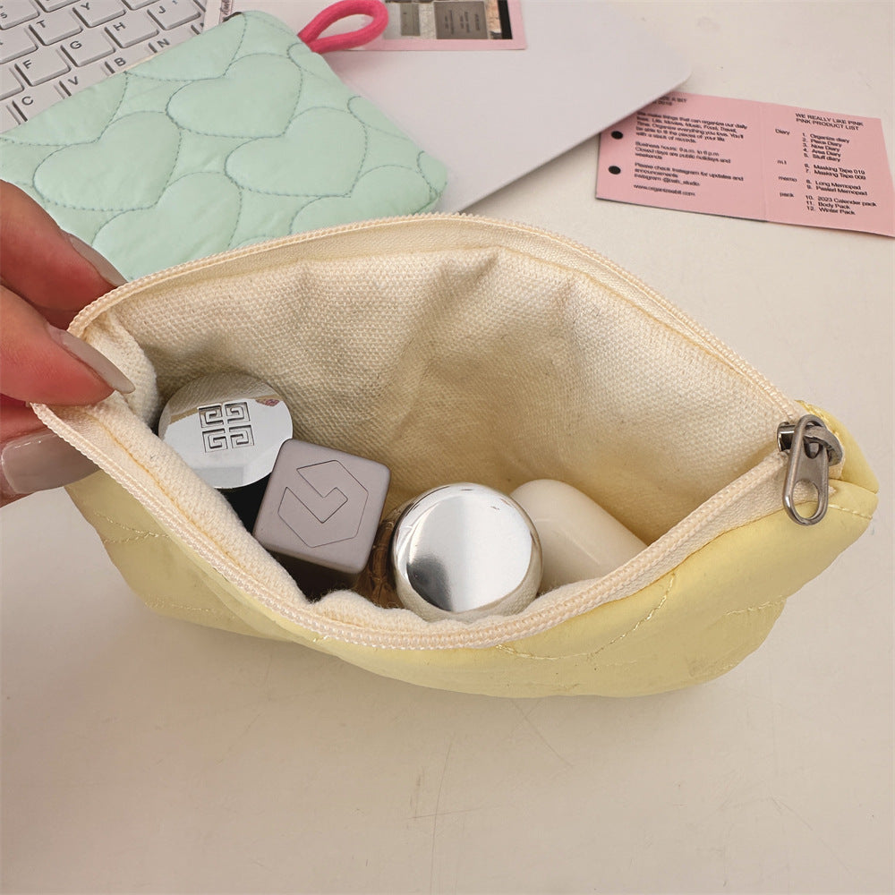 キルティングデザインポーチ