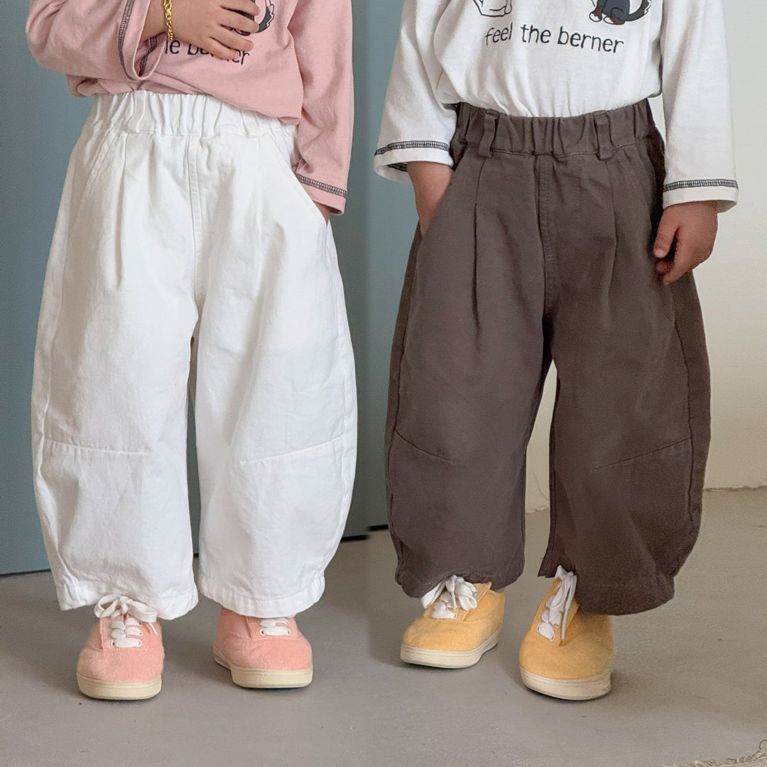 【80-150】シンプルカーブパンツ