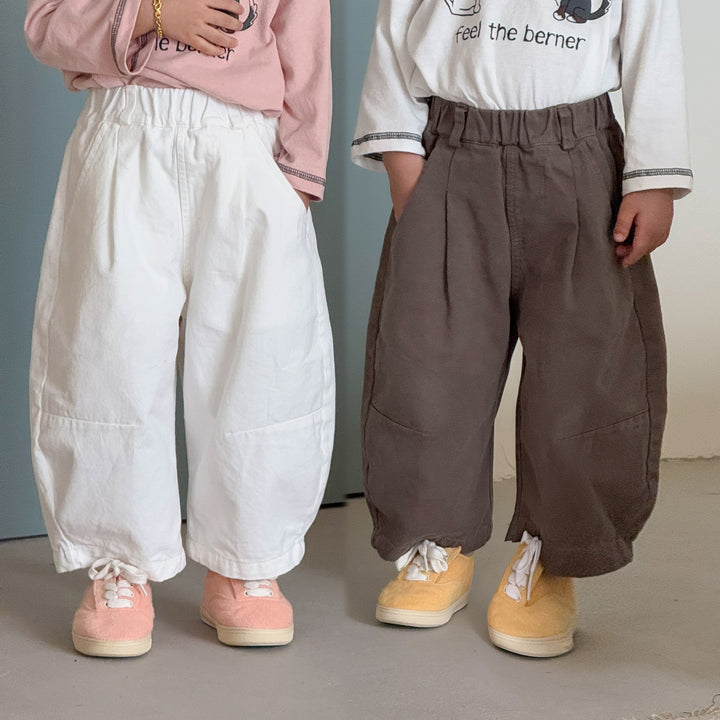 【80-150】シンプルカーブパンツ