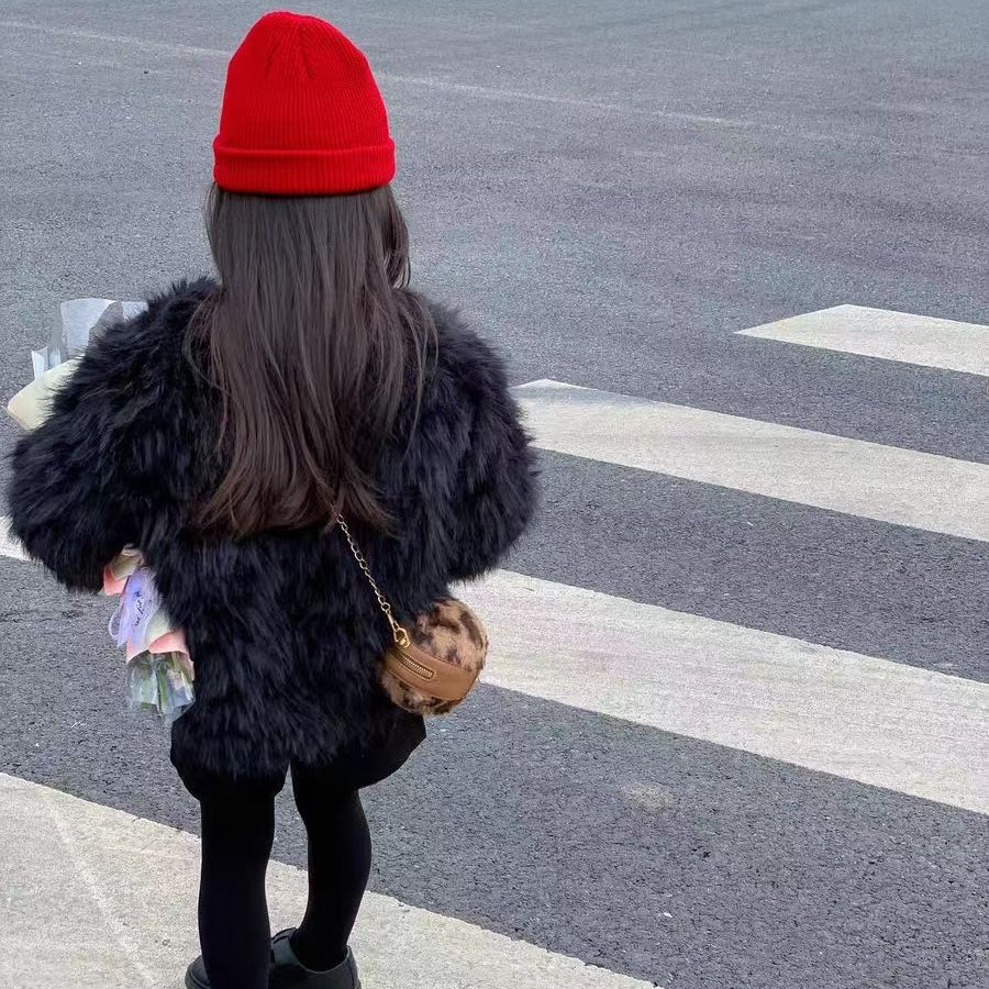 【100-150】フェイクファーコート