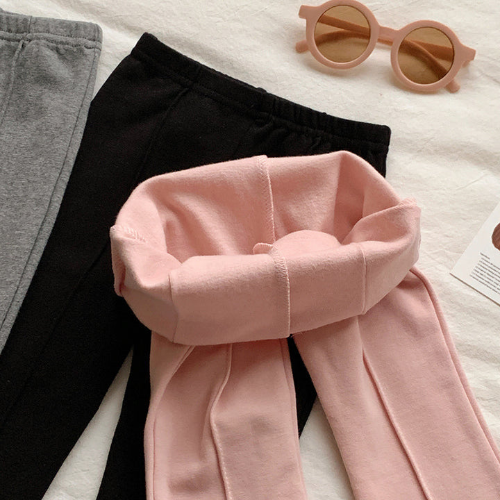 【90-150】裾リボンメロウフレアパンツ
