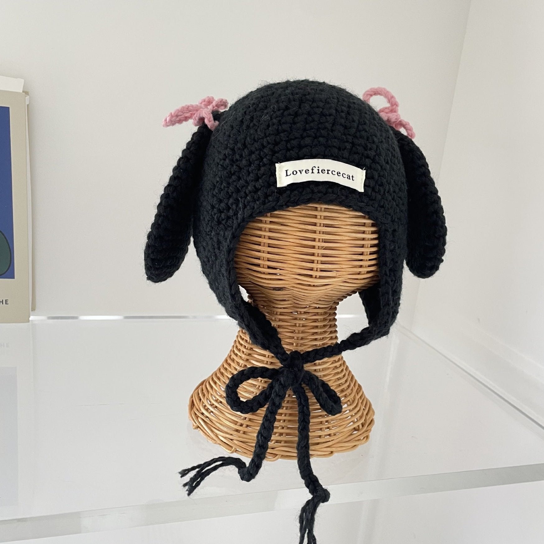 即納※3-5営業日程度で発送予定】【サイズ：50-54cm】うさ耳ニット