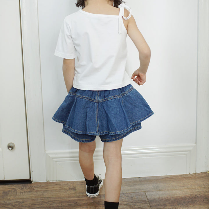 【90-150】ワンショルダーTシャツ
