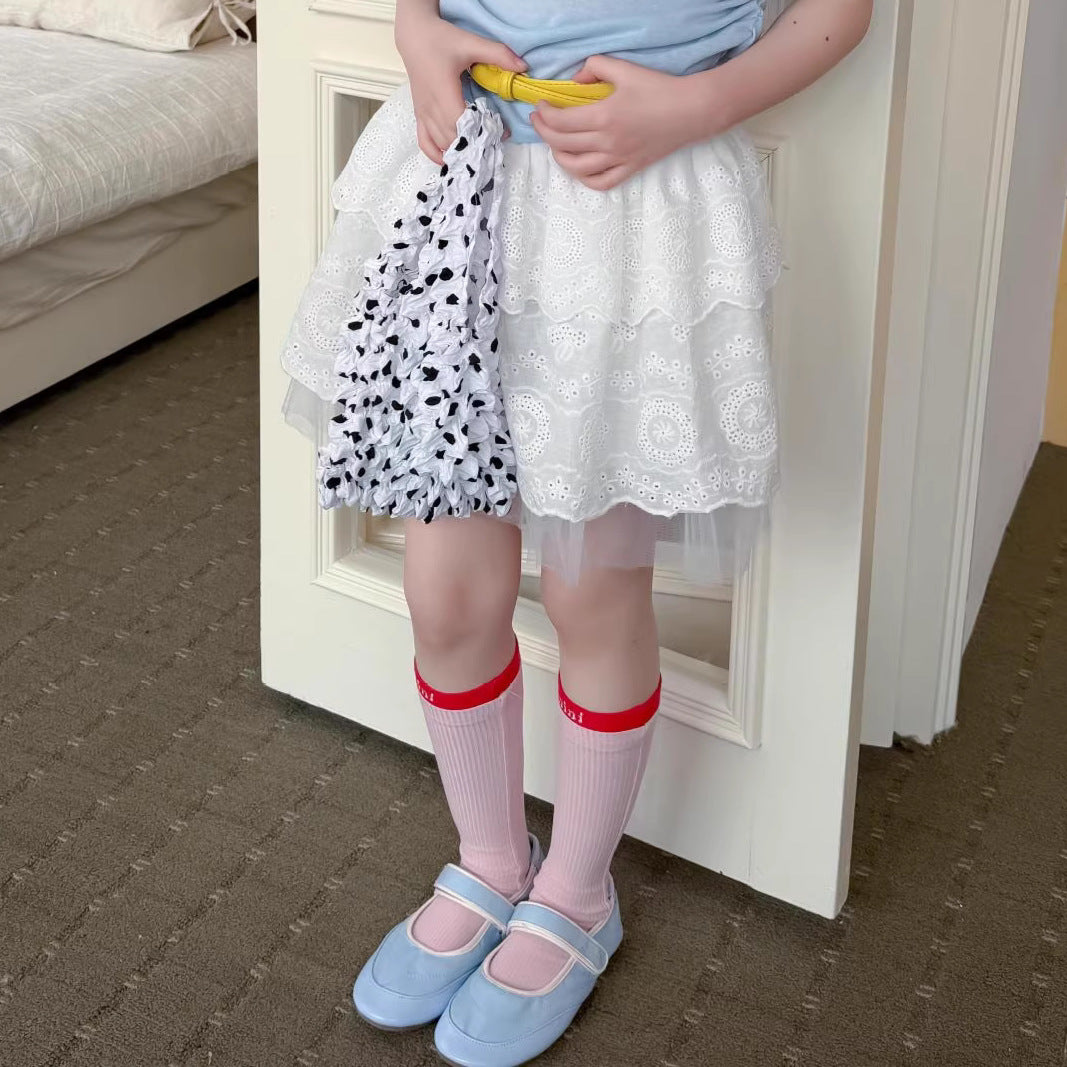 【100-150】レースティアードスカート