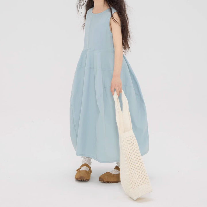 【90-150】ノースリーブシンプルワンピース