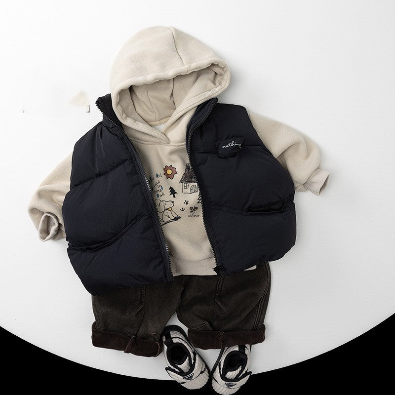 【80-130】シンプルパデッドベスト