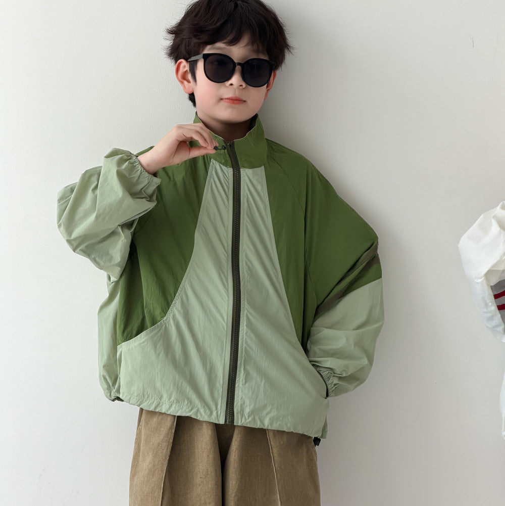 【100-150】フルジップウィンドブレーカー