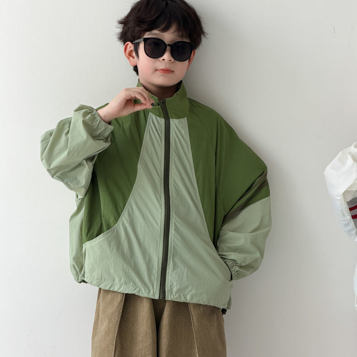 【100-150】フルジップウィンドブレーカー