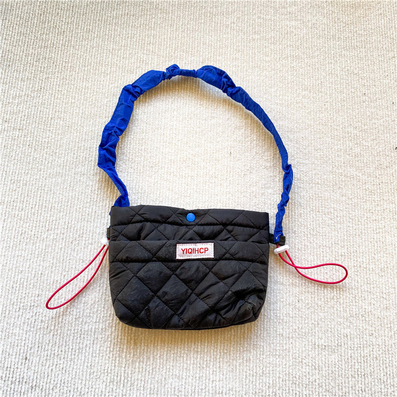 カラフルショルダーキルティングバッグ