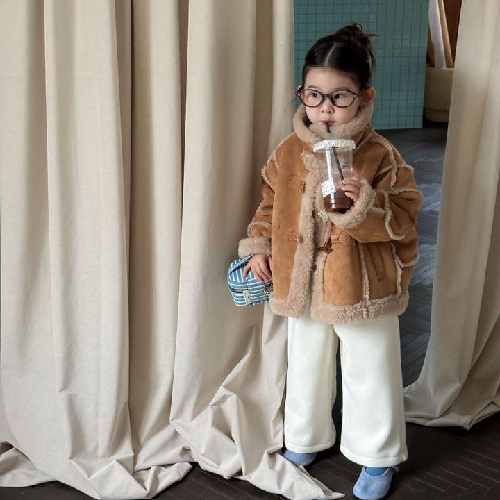 【90-140】スタンドカラーショートコート