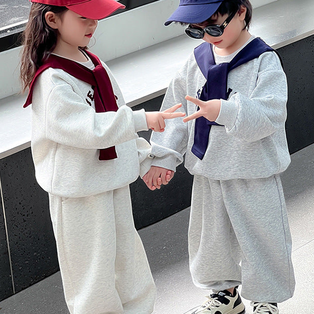 【90-150】ショール付きスポーティーセットアップ