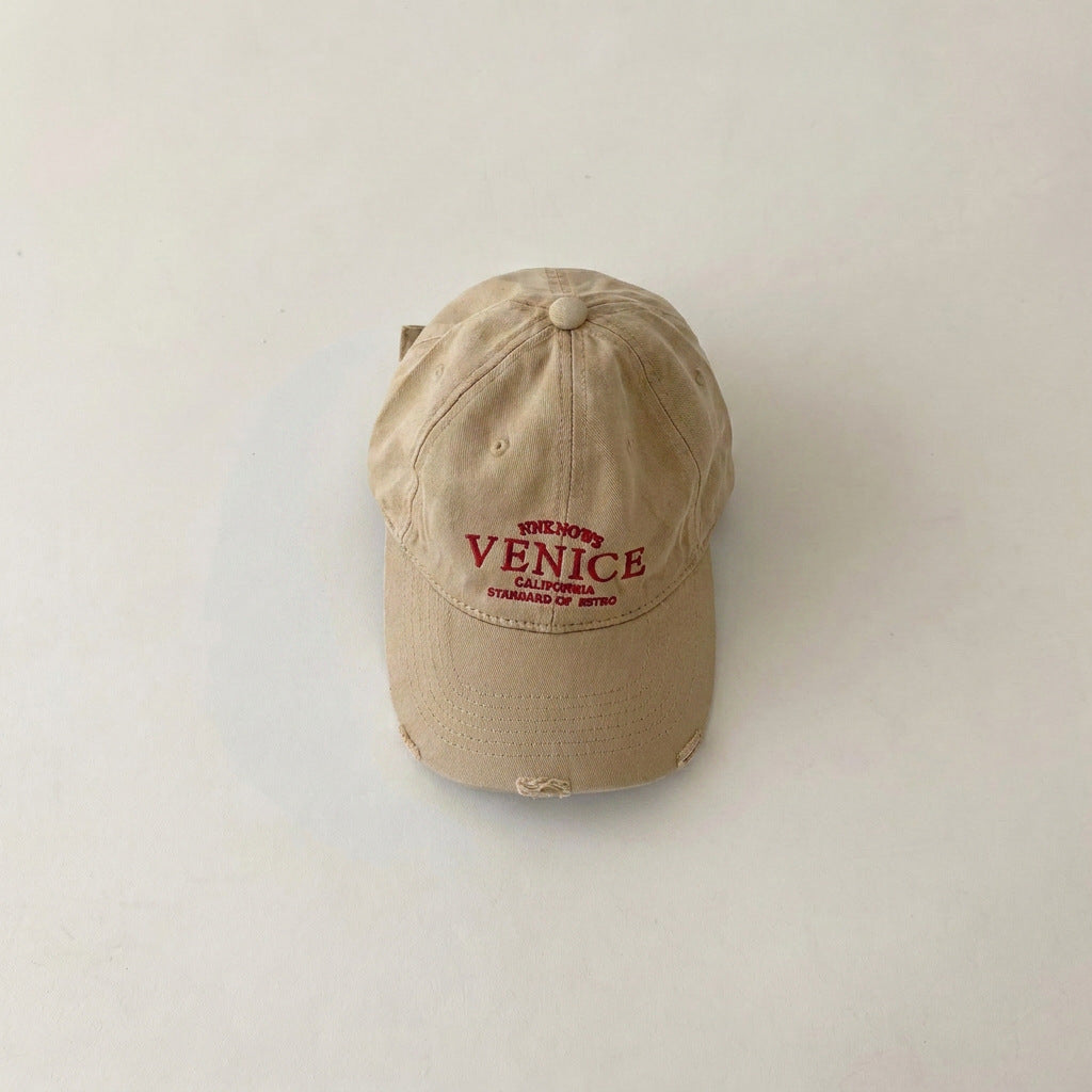 【50-53cm】ユーズド加工風VENICEキャップ