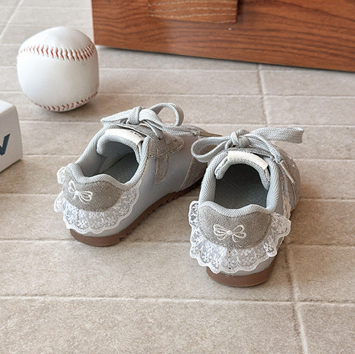 【13.5-20.0】レースデザインスニーカー