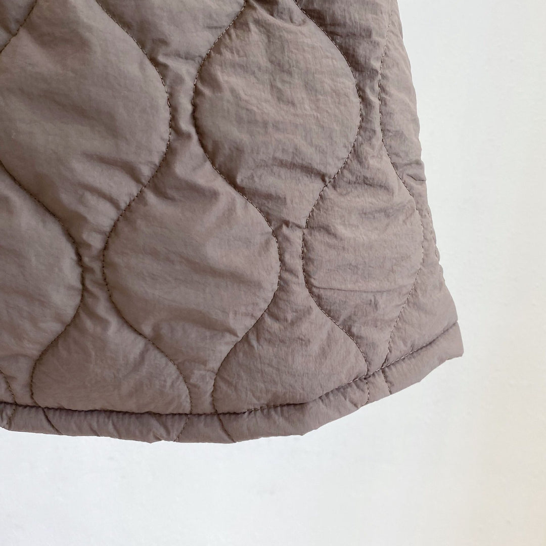 【100-140】キルティングワンピース