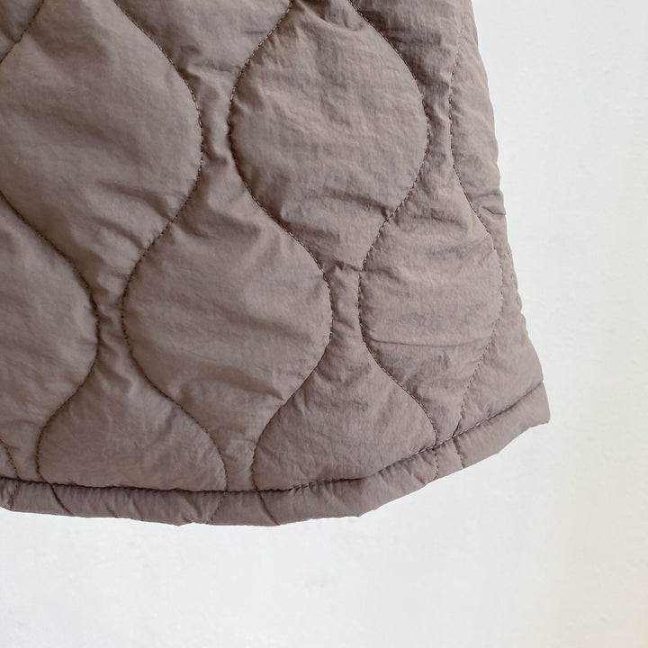 【100-140】キルティングワンピース