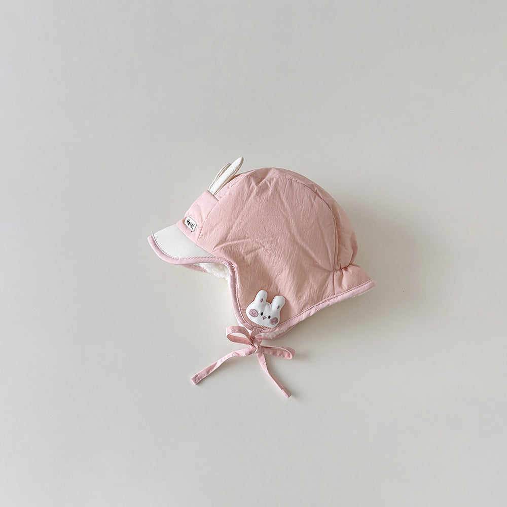 【46-50cm】アニマルあったか耳あて帽子