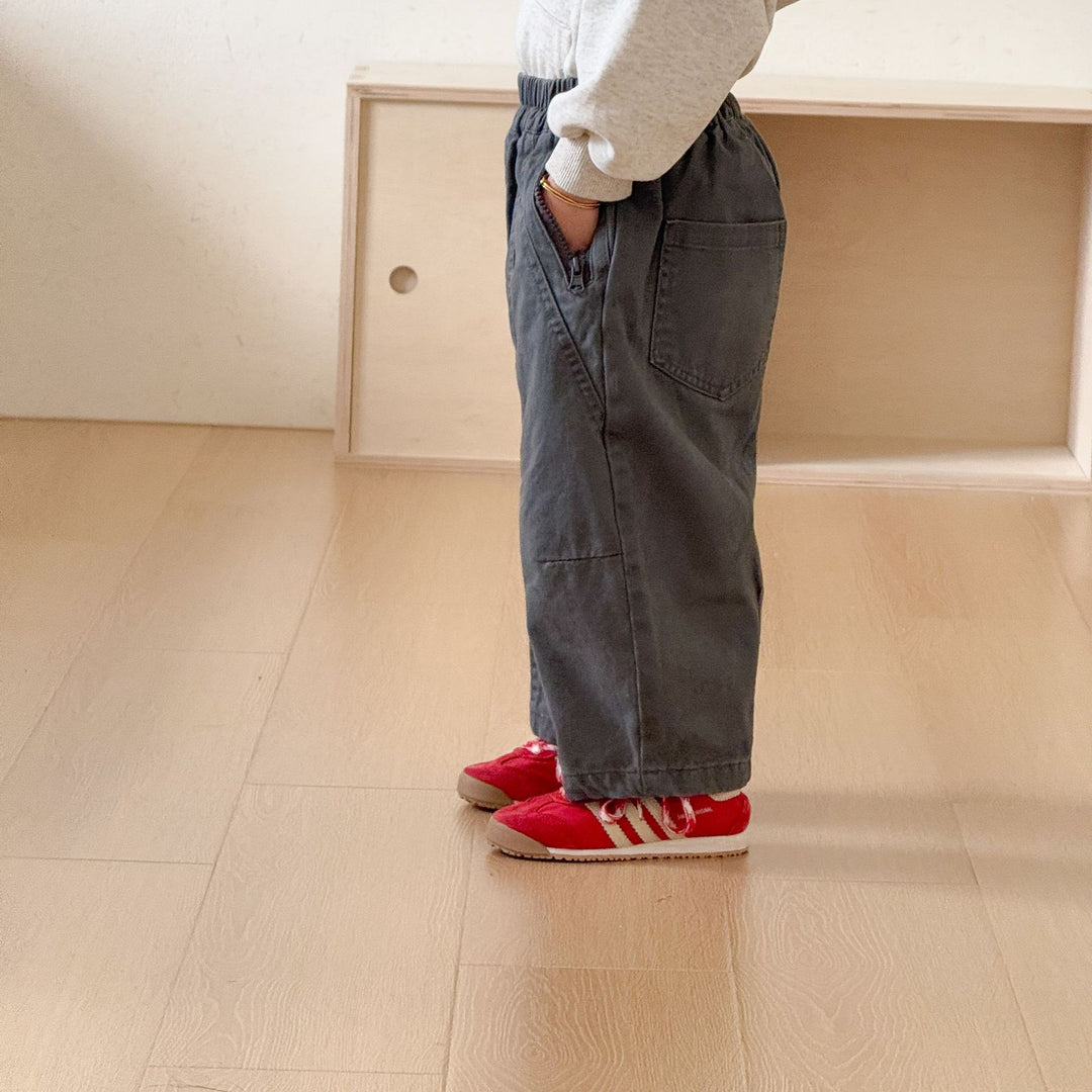 【80-150】シンプルボールロングパンツ