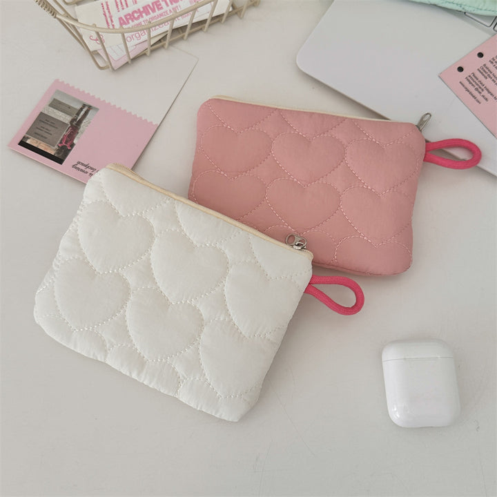 キルティングデザインポーチ