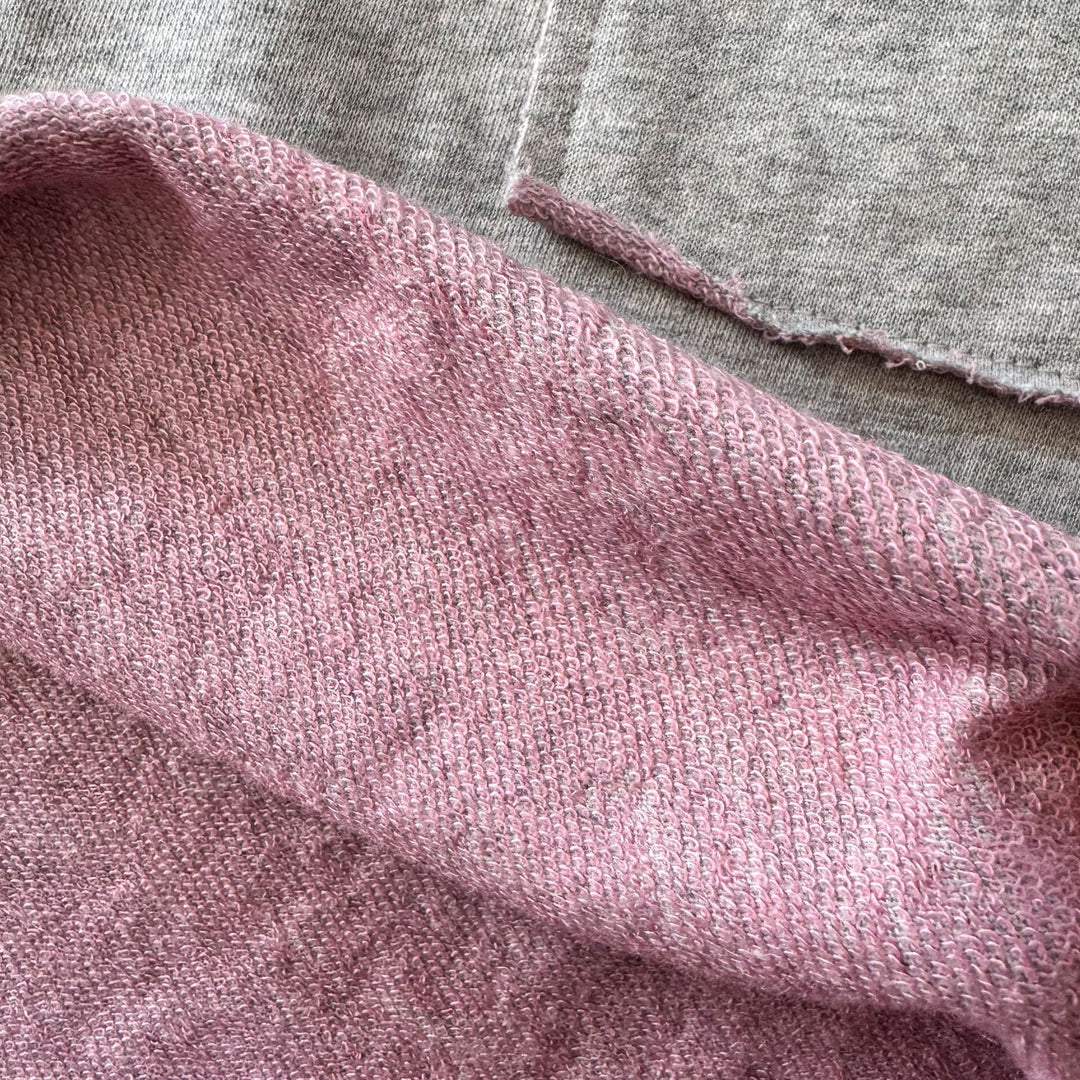 【80-150】ハーフボタンフーディートップス×ハーフパンツセット