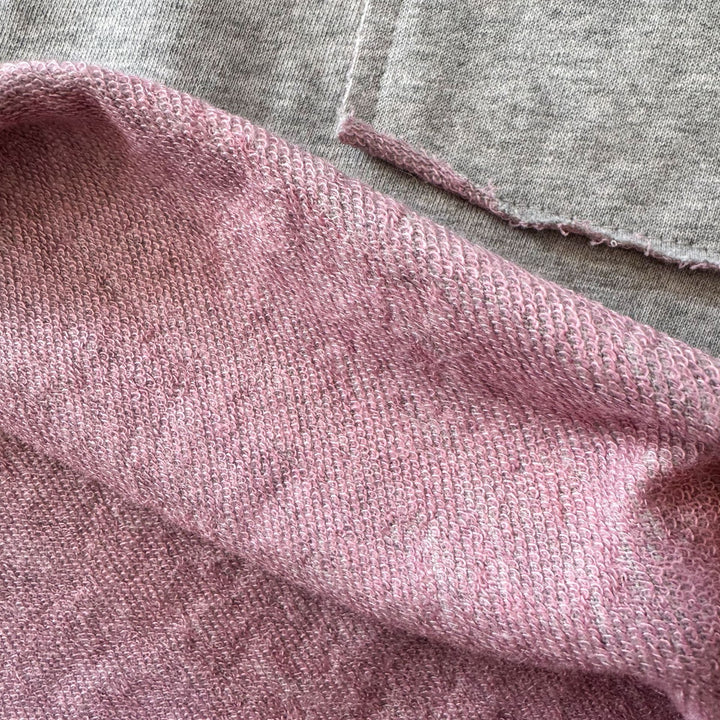 【80-150】ハーフボタンフーディートップス×ハーフパンツセット