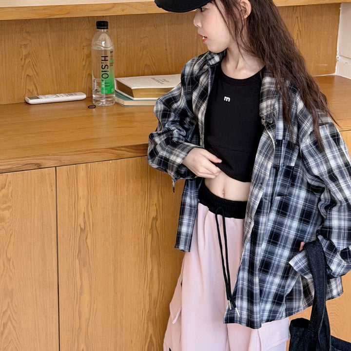 【100-150】サイドライントラックパンツ