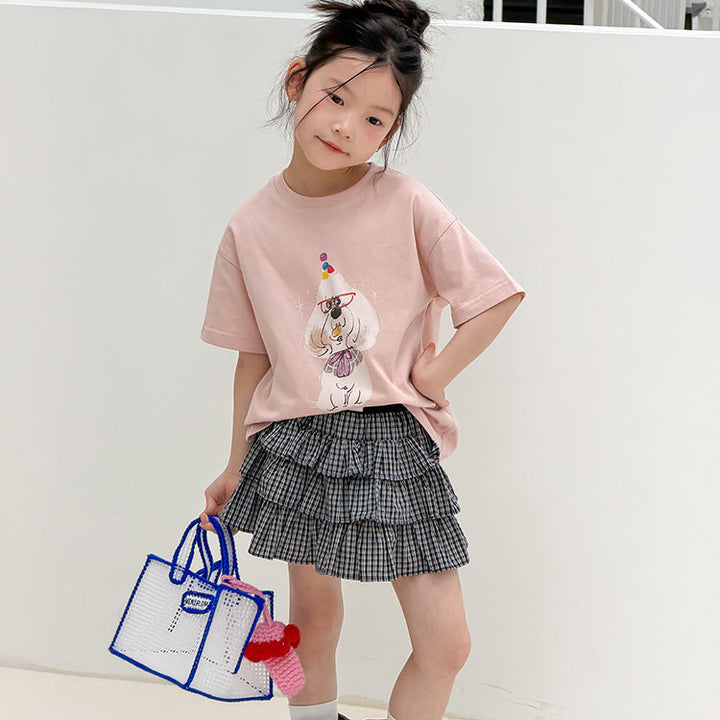 【100-150】アニマルデザインTシャツ