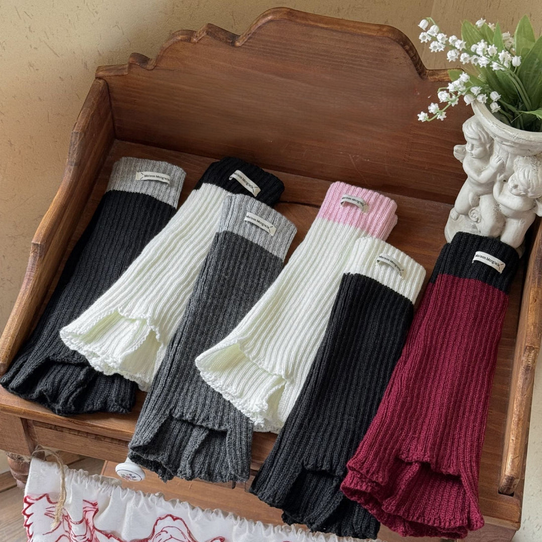 ヘムデザインレッグウォーマー