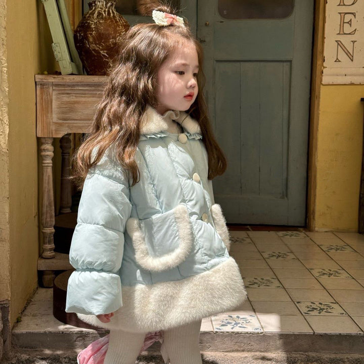 【80-130】ボアデザインパデッドコート