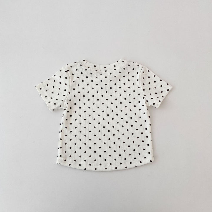 【73-130】フロントリボンTシャツ