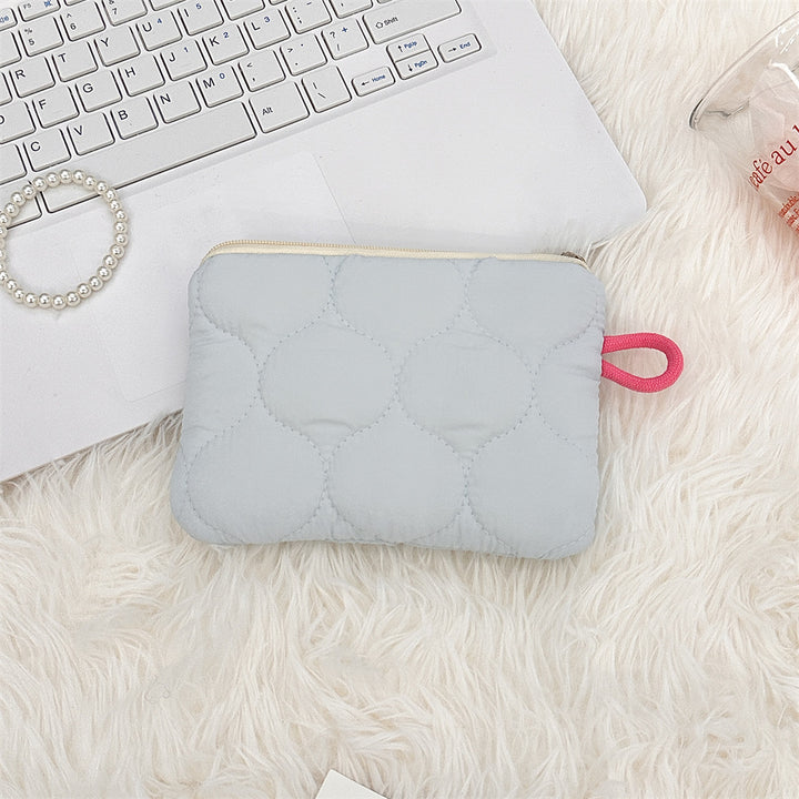 キルティングデザインポーチ