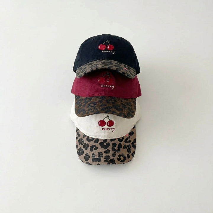 【52-54cm】レオパード柄キャップ