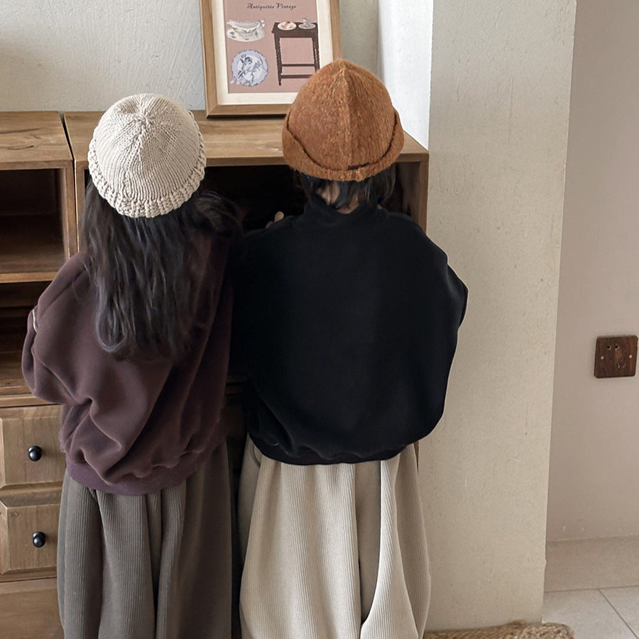 【80-140】ポケットデザインプルオーバー