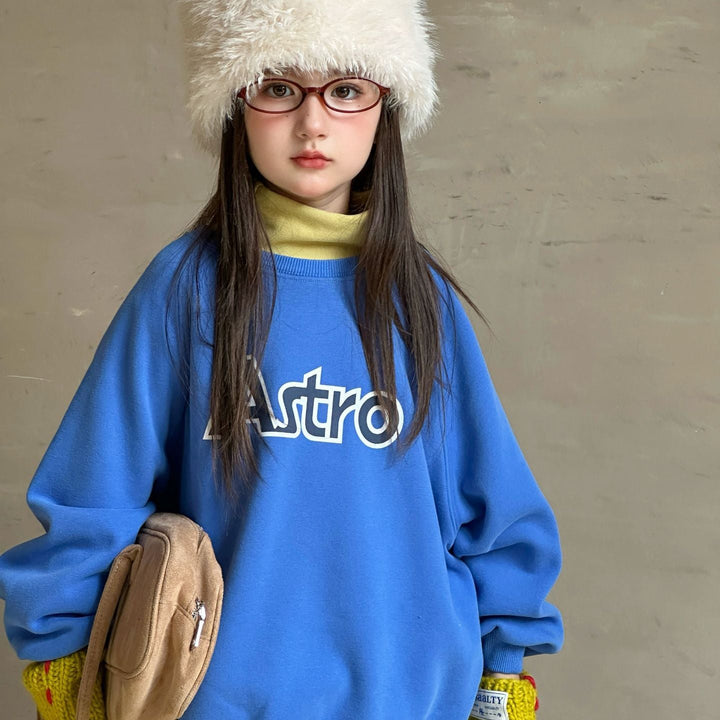 【90-150】Astro裏起毛トレーナー