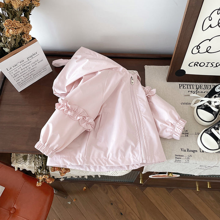 【80-130】うさ耳フリルデザインジャケット