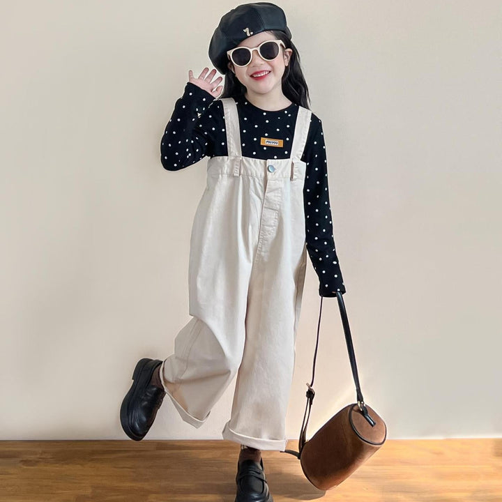 【90-140】ハイウエストサロペット